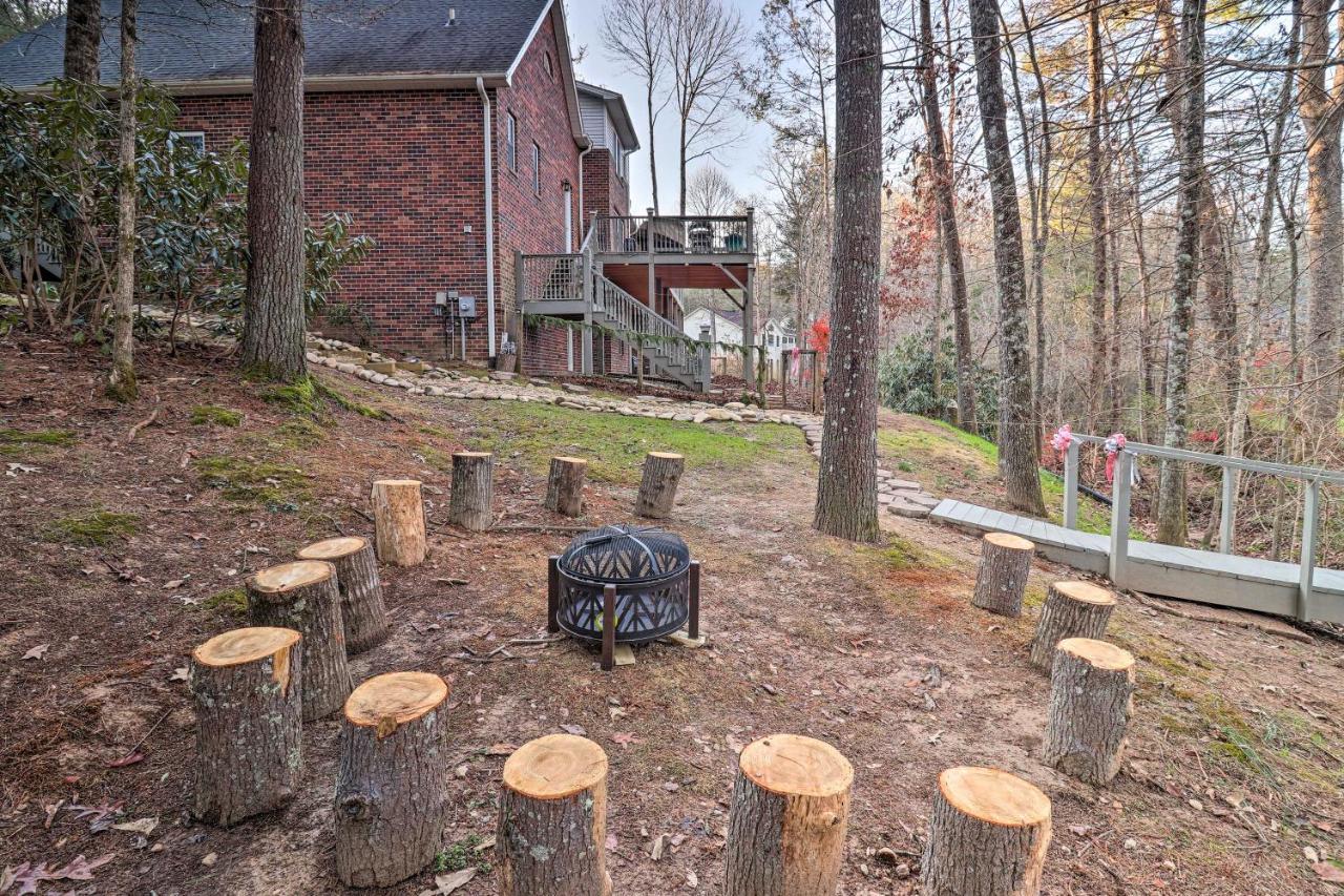 Private Hendersonville Hideaway With Fire Pit! מראה חיצוני תמונה
